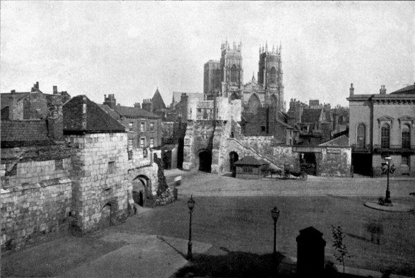 The Minster and Bootham Bar, from Exhibition Square.