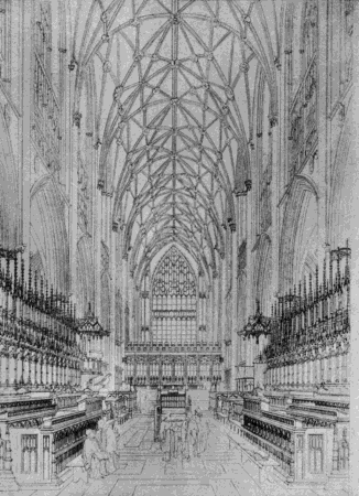 The Choir in 1810.