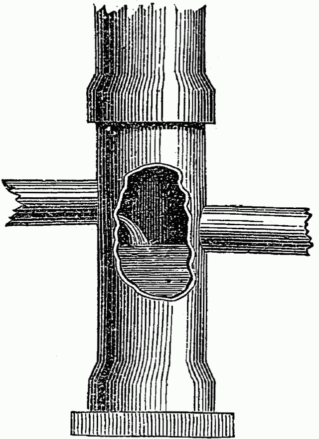 Illustration: Fig. 36 - SILT-BASIN OF VITRIFIED PIPE.