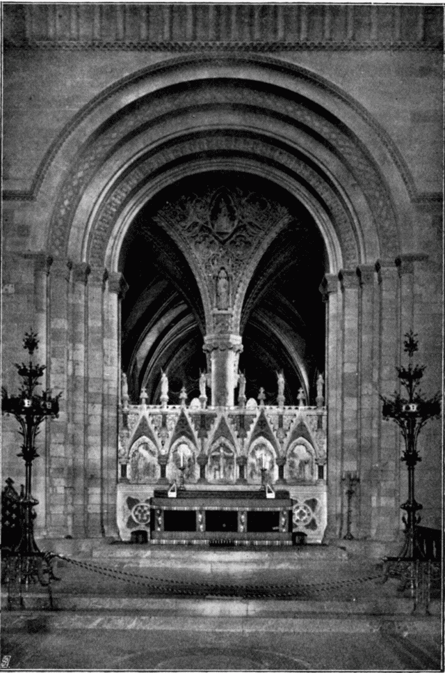 THE REREDOS. Illustration: THE REREDOS.