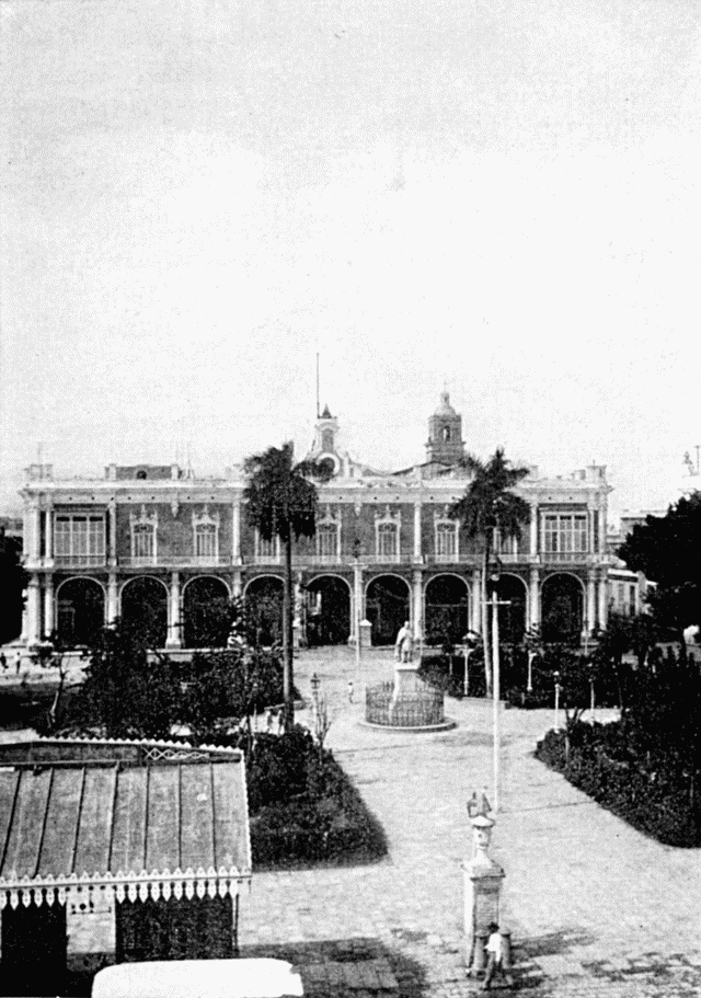 THE GOVERNOR-GENERAL'S PALACE, HAVANA. Illustration: THE GOVERNOR-GENERAL'S PALACE, HAVANA.