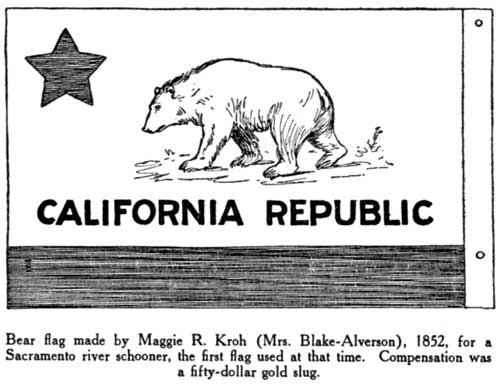 First California Bear Flag