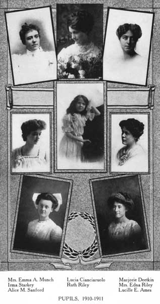 Pupils, 1910-1911 Pupils, 1910-1911