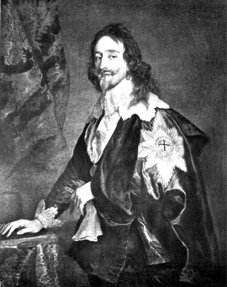 PORTRAIT OF CHARLES I. Dresden Gallery