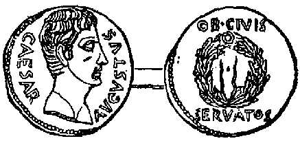 Coin of Augustus.