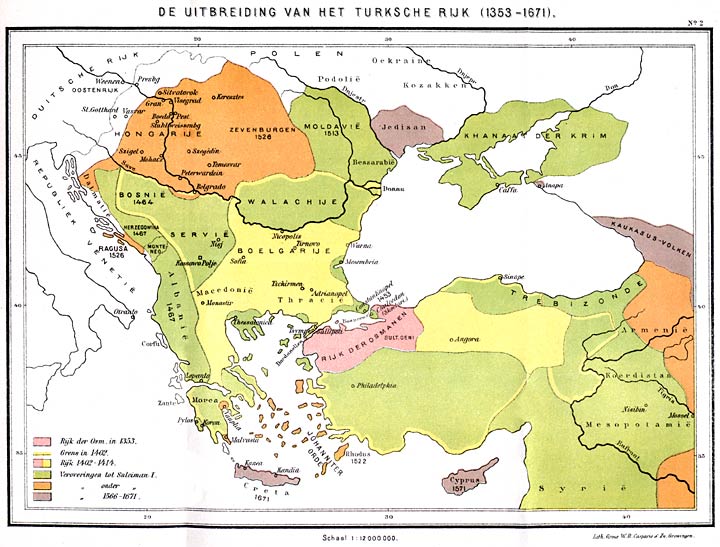 De Uitbreiding van het Turksche Rijk (1353 1671)