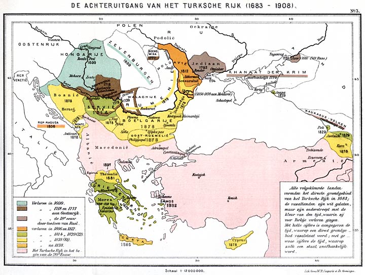 De Achteruitgang van het Turksche Rijk (1683–1908)