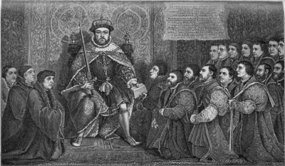 Henry VIII. receiving the Barber-Surgeons.