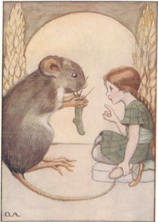 Thumbelina Came to Live with the Field-Mouse.