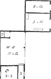 cottage 4, plan (partial)