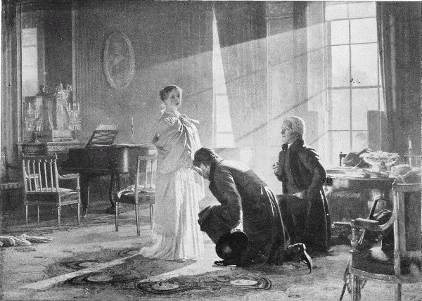 QUEEN VICTORIA RECEIVING THE NEWS OF HER ACCESSION TO THE THRONE, JUNE 20, 1837