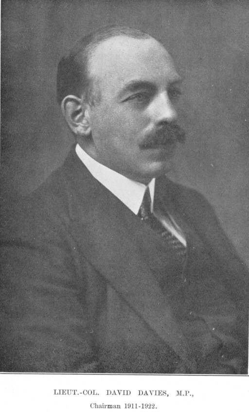 Lieut.-Col. David Davies, M.P.  Chairman 1911-1922