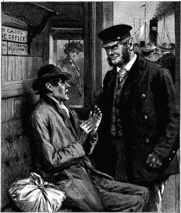 "'You shall go,' said the captain, 'if I lose every
passenger.'"