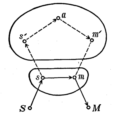 Fig. 16.--Diagram illustrating the paths of association.