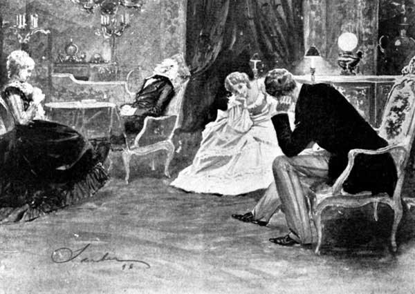 "YOU ARE SAD," SAID LUCILLE, WITH A LITTLE LAUGH, "WITH YOUR FACE IN YOUR HAND COMME &Ccedil;A."