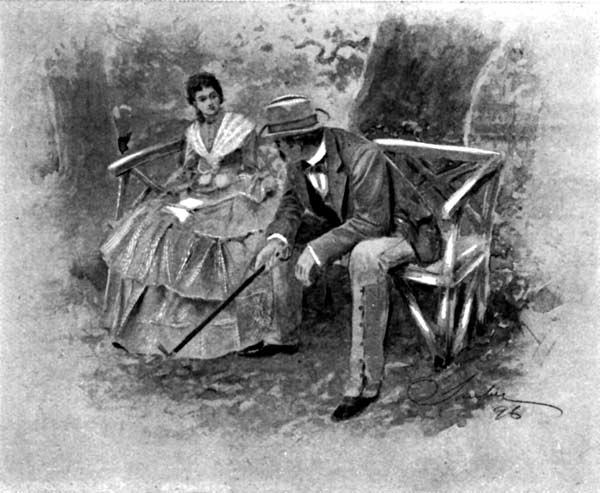 "ISABELLA," I SAID, AWKWARDLY ENOUGH, AS I STIRRED THE
DEAD LEAVES WITH MY WHIP, "ISABELLA, DO YOU KNOW THE TERMS OF MY
FATHER'S WILL?" SHE DID NOT ANSWER AT ONCE, AND, GLANCING IN HER
DIRECTION, I SAW THAT SHE HAD FLUSHED LIKE A SCHOOLGIRL.
