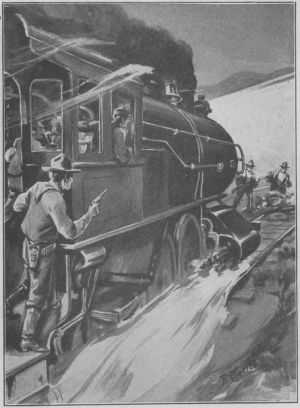 "The panting engine came to a stop."