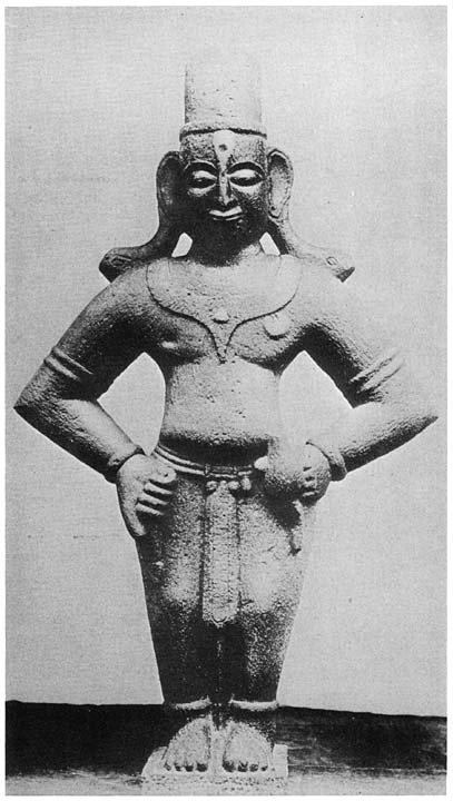 Image of the god Vishnu as Vithoba