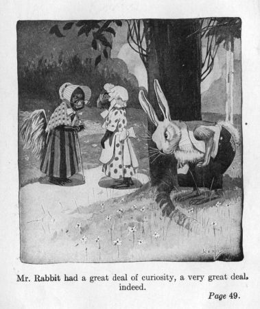 Mr. Rabbit had a great deal of curiosity, a very great deal, indeed.