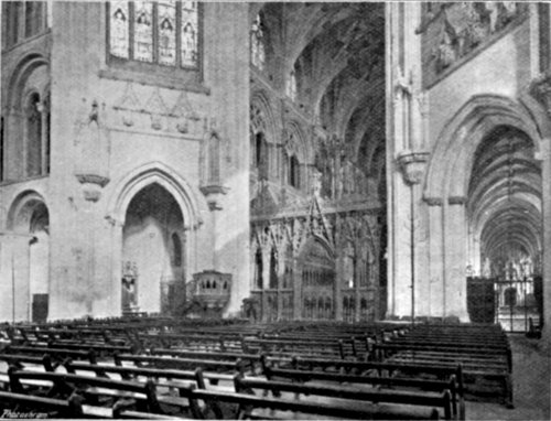 THE CHOIR SCREEN.