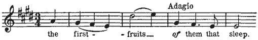 the first-fruits of them that sleep the first-fruits of them that sleep