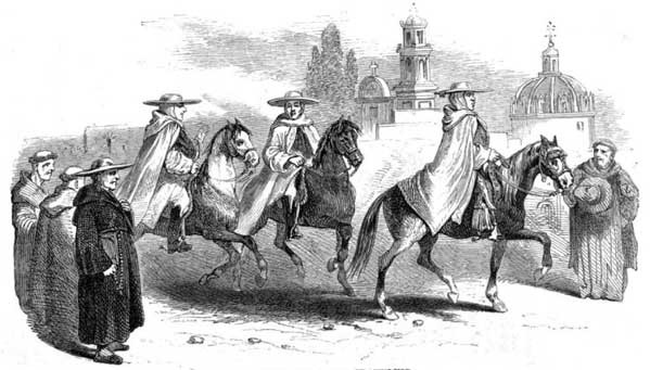 MEXICAN PRIESTS TRAVELING
