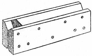 Fig. 191.—Cradle for Planing Dowels.