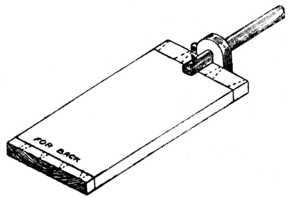 Fig. 273.——Method of Marking with Cutting Gauge.