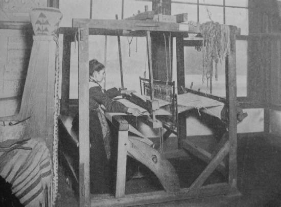 TYPICAL COLONIAL HAND LOOM