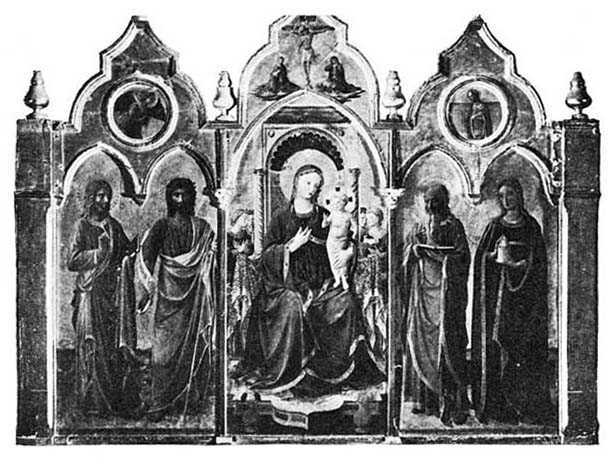 VIRGIN AND CHILD WITH SAINTS.