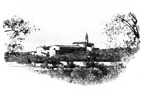 View of the Convent of San Domenico near Fiesole.