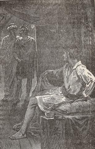 Illustration: Titus Brings Josephus to See John.