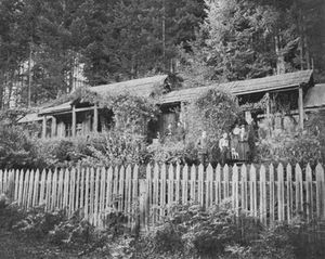 Professor O. D. Allen's cottage.