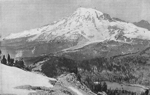 View from north side of the Tatoosh.
