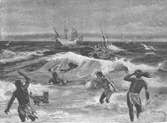 Indians Rescuing the Sailor