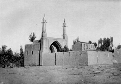 The Quivering Minarets near Isfahan.