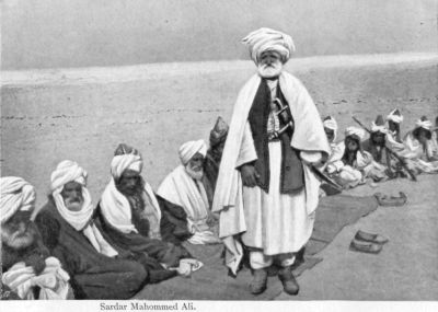 The Salaam of the Beluch Sardars at Nushki.
