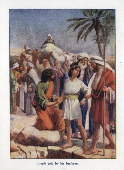 Joseph sold by his brethren.