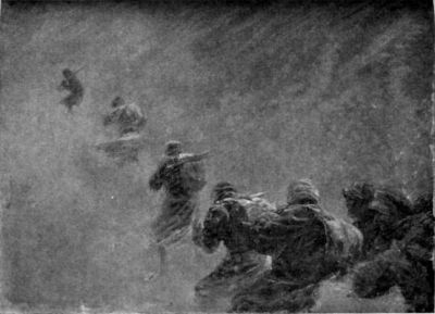 "At Night I led my men up the mountain in a fierce snowstorm"
