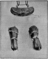 Tibetan Hair Brushes and Flint and Steel Pouch