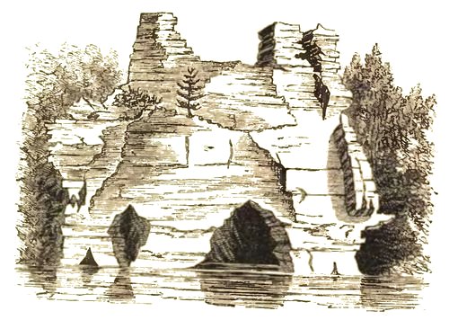 Rock Castle—Pictured Rocks.