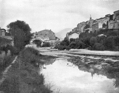 ON THE BANKS OF A PLEASANT LITTLE RIVER IS VAISON