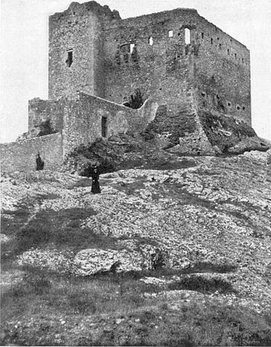 THE RUINED CASTLE OF THE COUNTS OF TOULOUSE