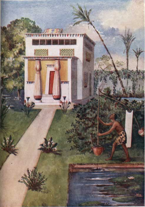 PLATE 9.

AN EGYPTIAN COUNTRY HOUSE.