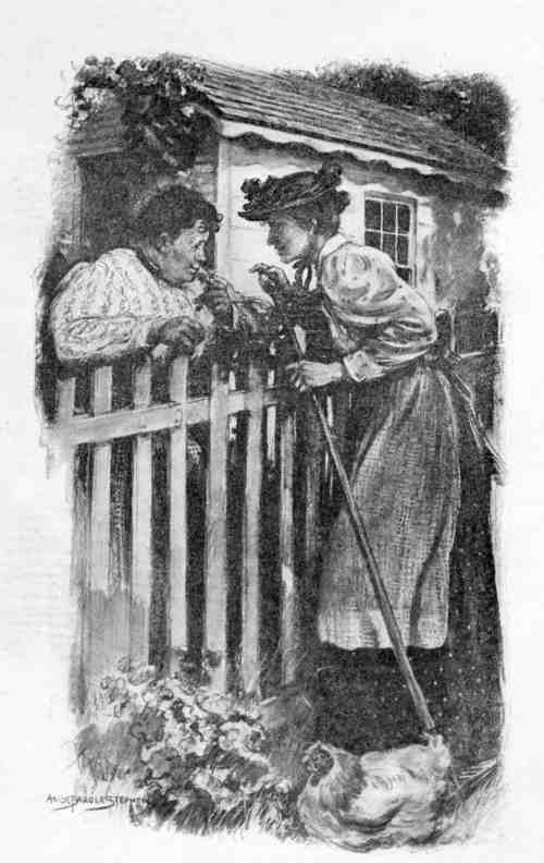 "'He is a trouble, Mrs. Lathrop.'" Frontispiece (See page 21.)