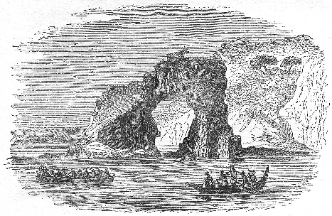 AN IPAH, OR MAORI FORT, ON THE COAST BETWEEN POVERTY BAY AND CAPE TURNAGAIN