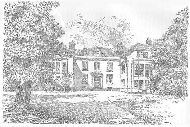 Earlham Hall, near Norwich.  “The Earl’s
Home.”
