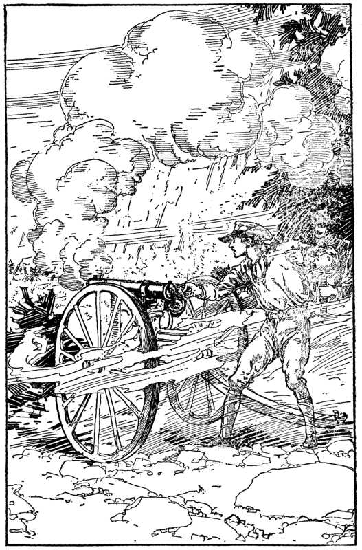 Sergeant Hal Swung the Nose of the Gun from Side to Side.