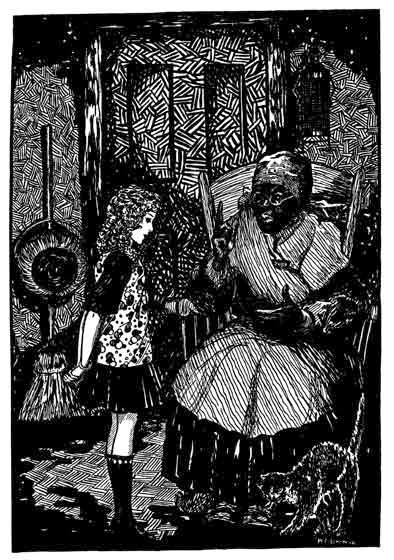 Yo's the spittin' image of yo' ma, honey," said Aunt
Esmerelda