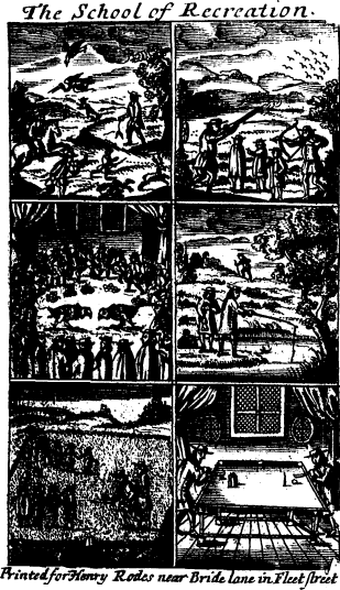 The School of Recreation.
Printed for Henry Rodes near Bride Lane in Fleet Street.